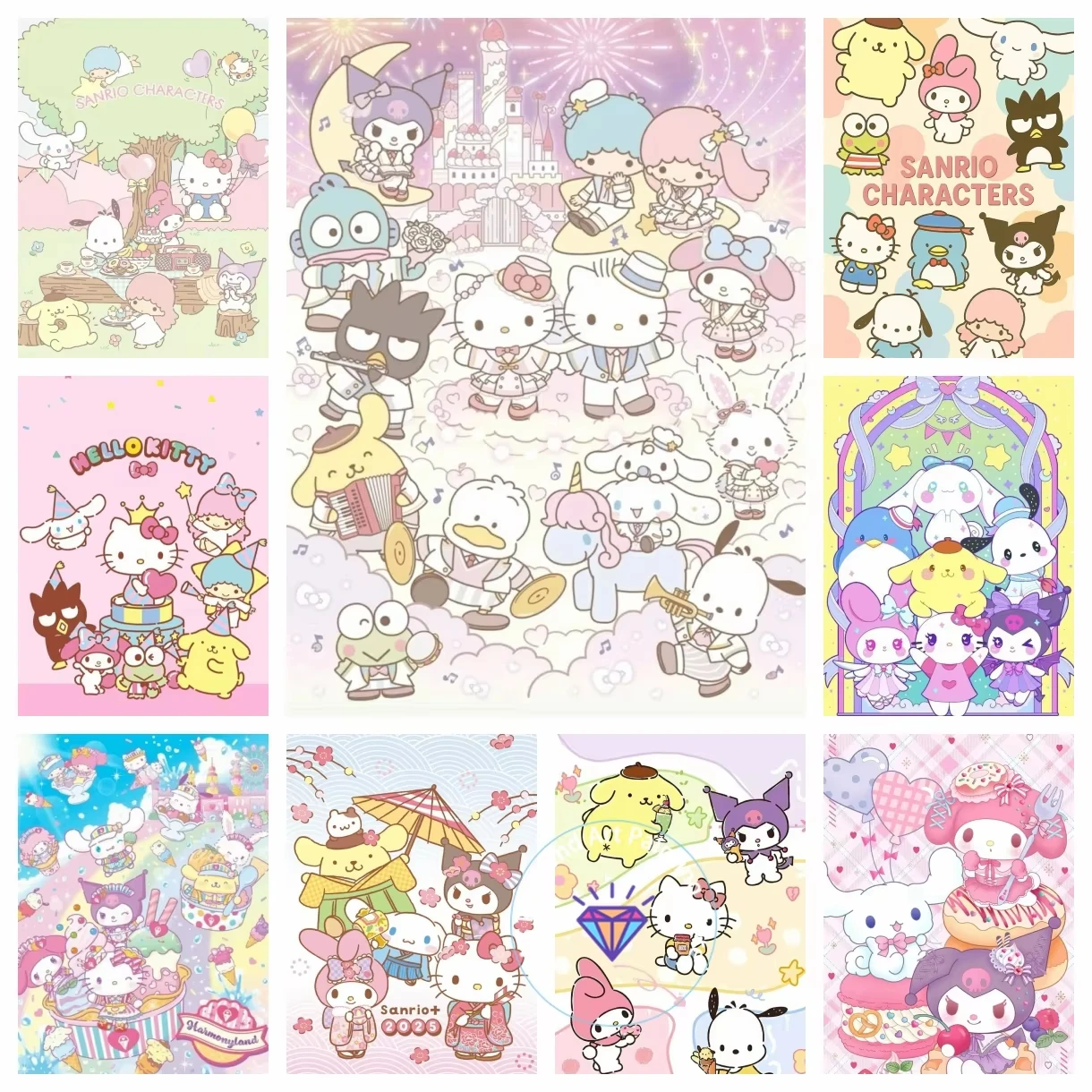 Sanrio Family Collection Diamo - Resin Art Work 评论和价格