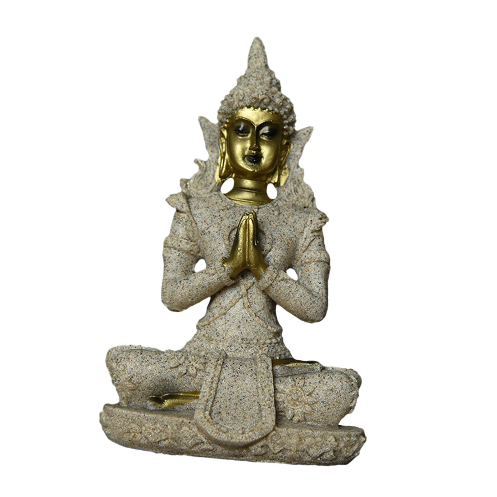 Antique Resin Buddha Statue Fi - Resin Art Work 评论和价格