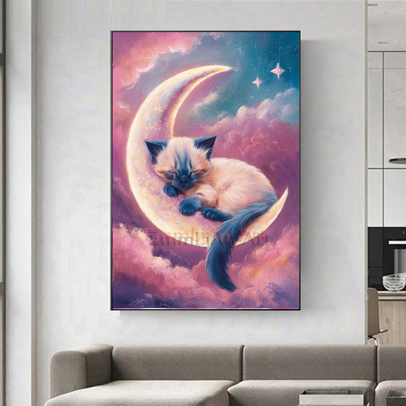 5D DIY Fairy Dust Drill Diamon - Resin Art Wallpaper 评论和价格
